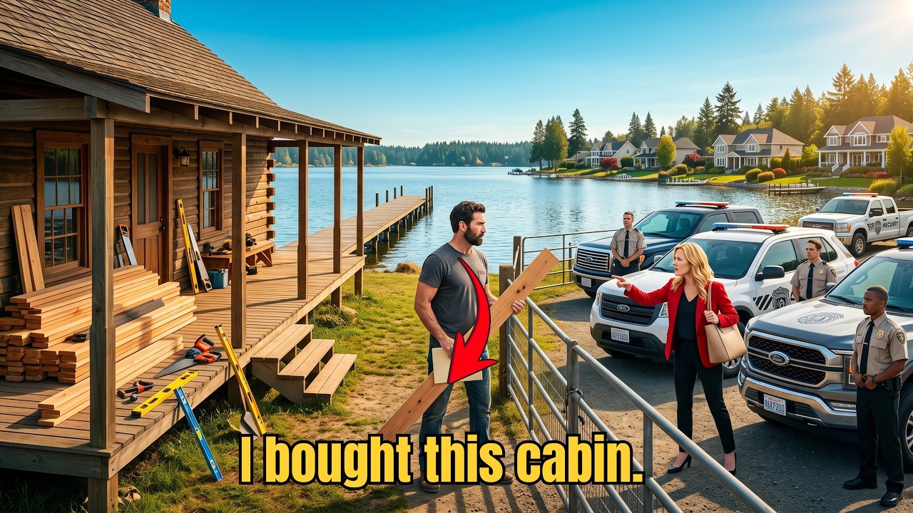 I Bought a $7.8M Lake Cabin &mdash; HOA Karen Sent Security to Shut Down My Restoration