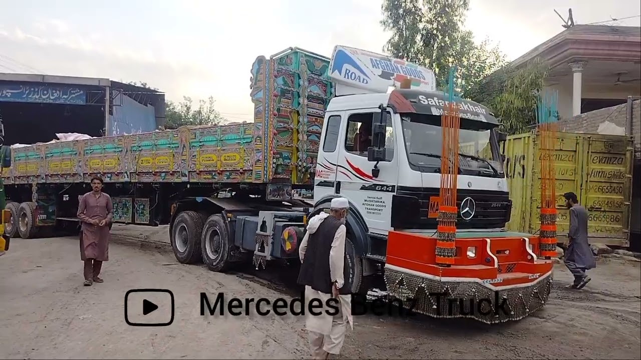 Old Model Mercedes Benz Truck Sk2644 | 50 ft Tractor Tailor