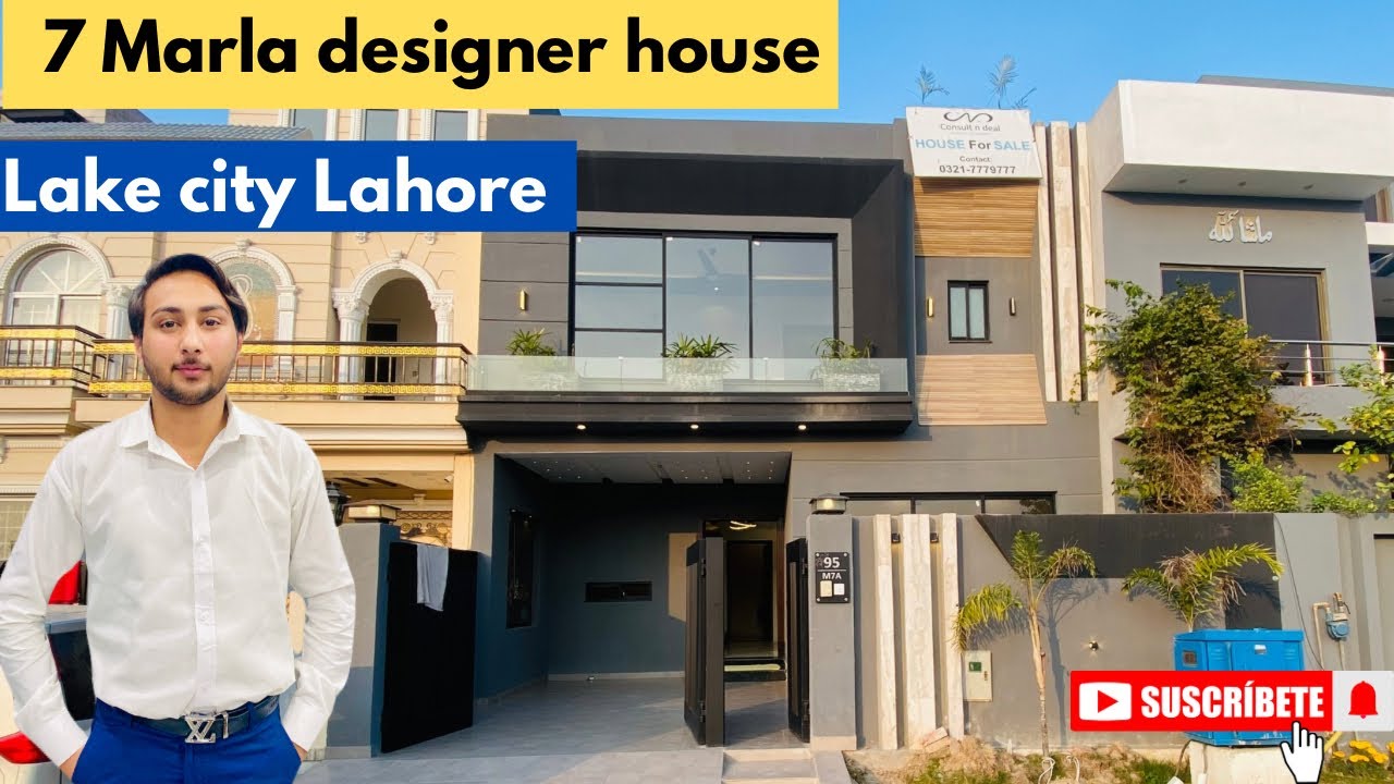 7 Marla designer house 🏠 for sale in lake city Lahore