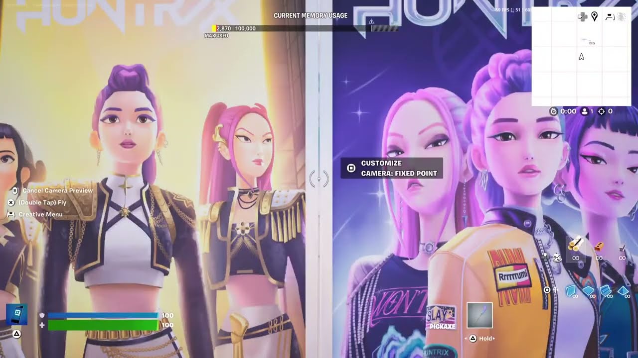 Fortnite K-POP Demon Hunters Story Game Build Part 1!