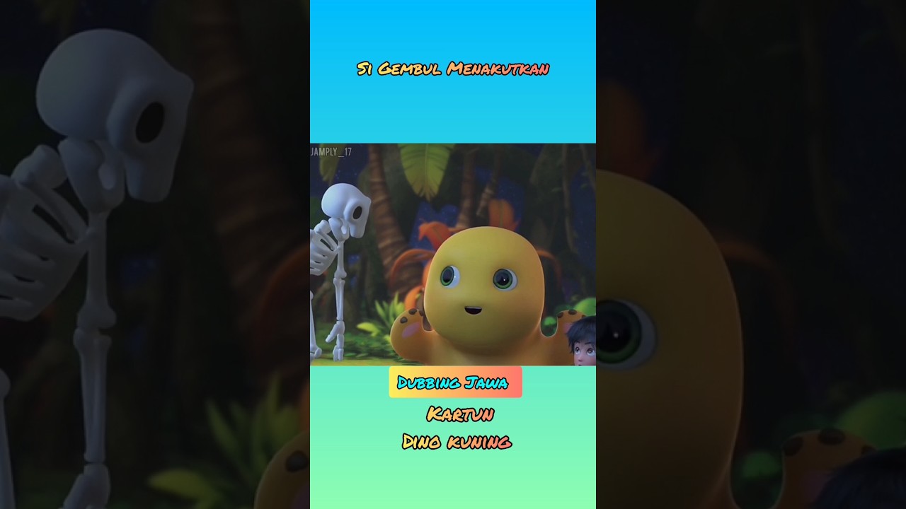 Si Gembul Menakutkan | Dubbing Jawa kartun Dino kuning