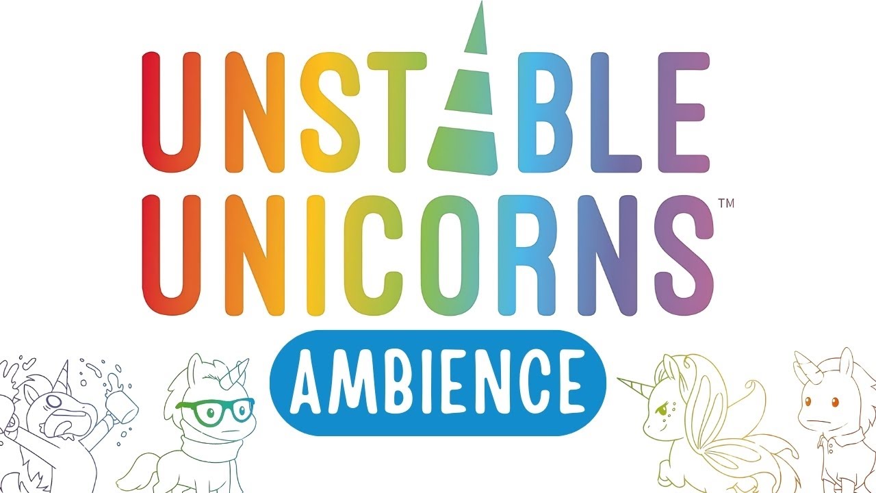 Unstable Unicorns Board Game Ambience | Fun-Music with Game Scenes & Sounds