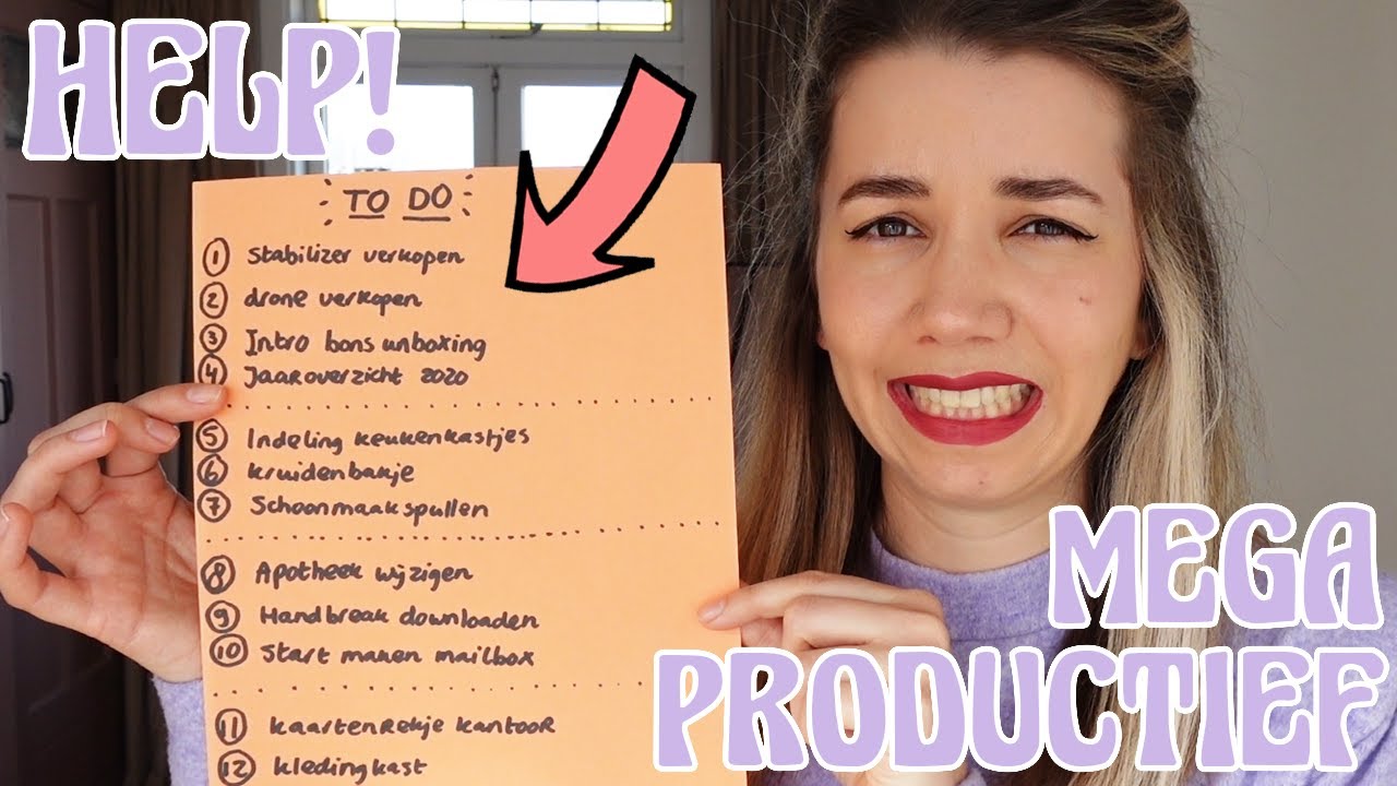 Challenge: EEN DAG LANG ALLEEN MAAR KLUSJES DOEN DIE IK UITSTEL..😱😫