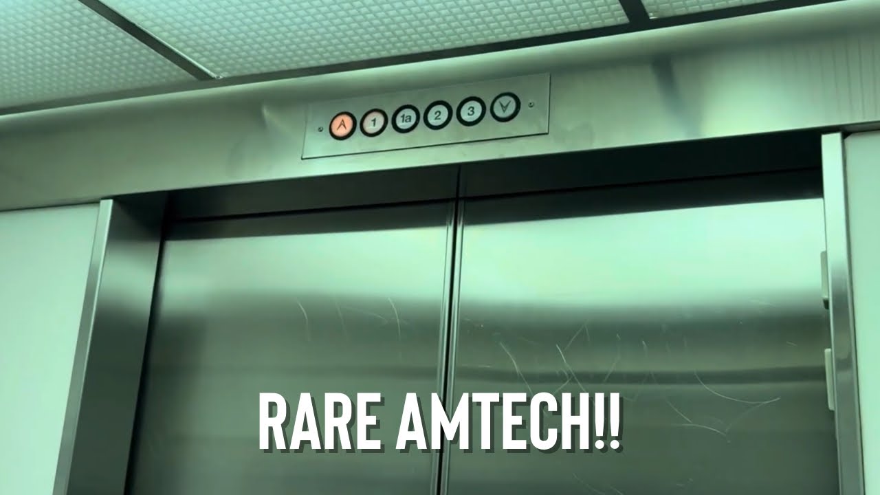 RARE!! Amtech Hydraulic Elevator B at Powell’s Books Portland, OR