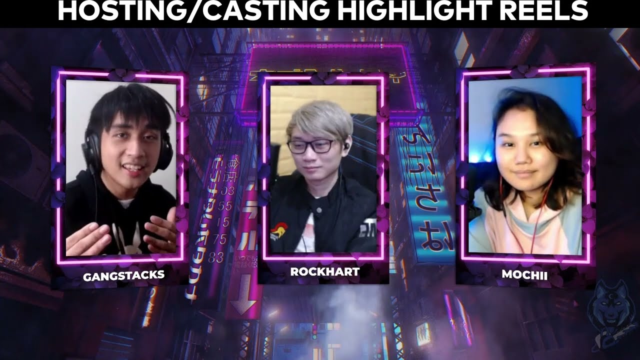 Host and Shoutcasting Reel by Gangstacks