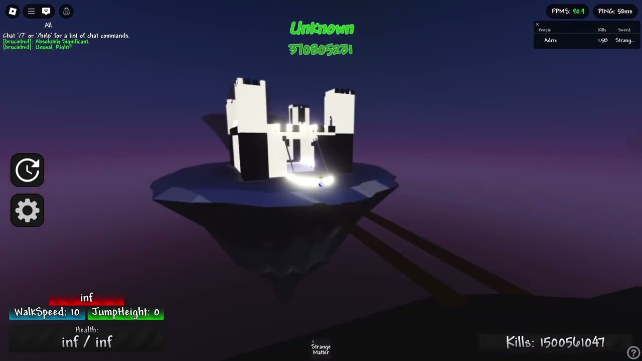 Killstreak Sword Fighting Universe | STRANGE MATTER // SWORD SHOWCASE