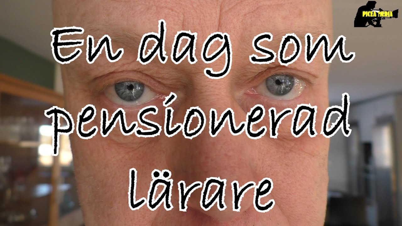 En pensionerad lärare en dag i januari