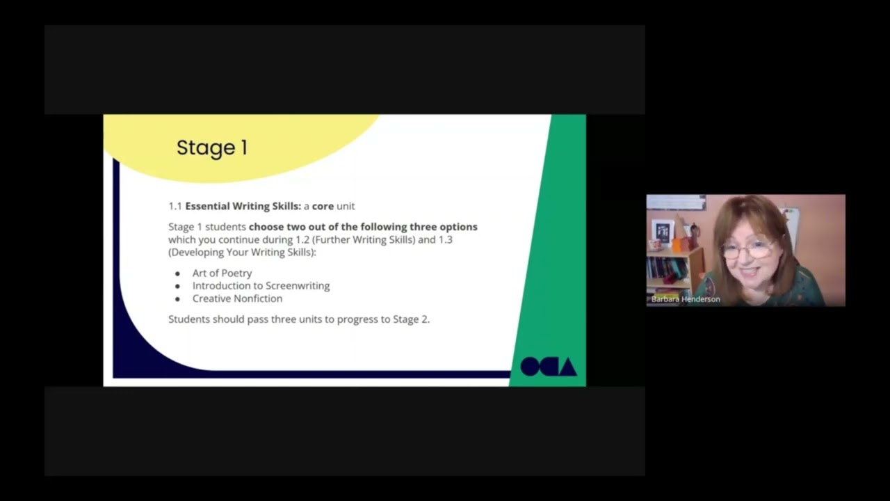 BA Hons Creative Writing Webinar July 2025