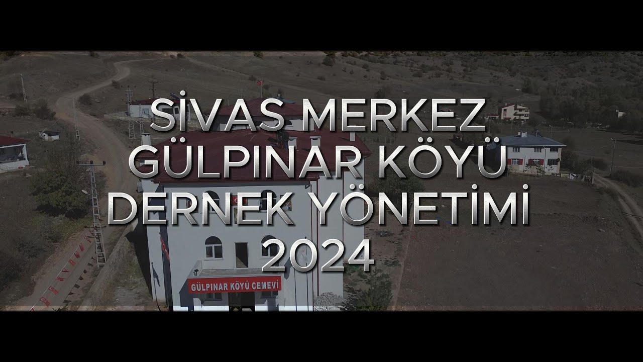 Sivas Merkez Gülpınar Köyü Cemevi Drone Çekimi 2024