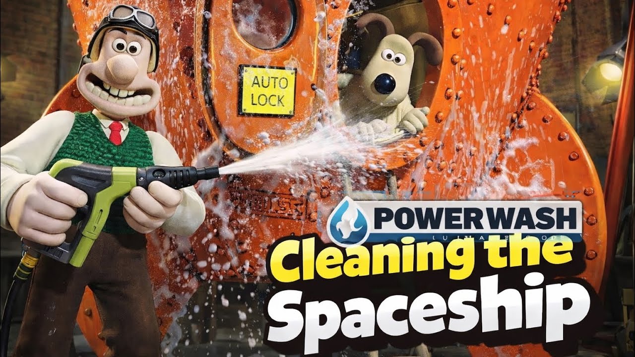 This Spaceship is DISGUSTING and it's going to take forever! Wallace & Gromit DLC