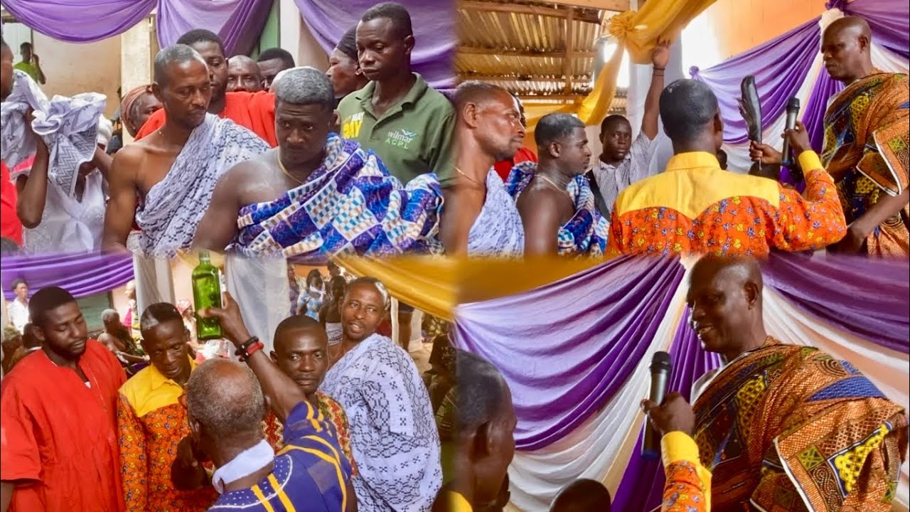 Nana Kow Nkrumah hands over power to Nana Akyin as Ebusuapanyin 💪🏾🥳🤩