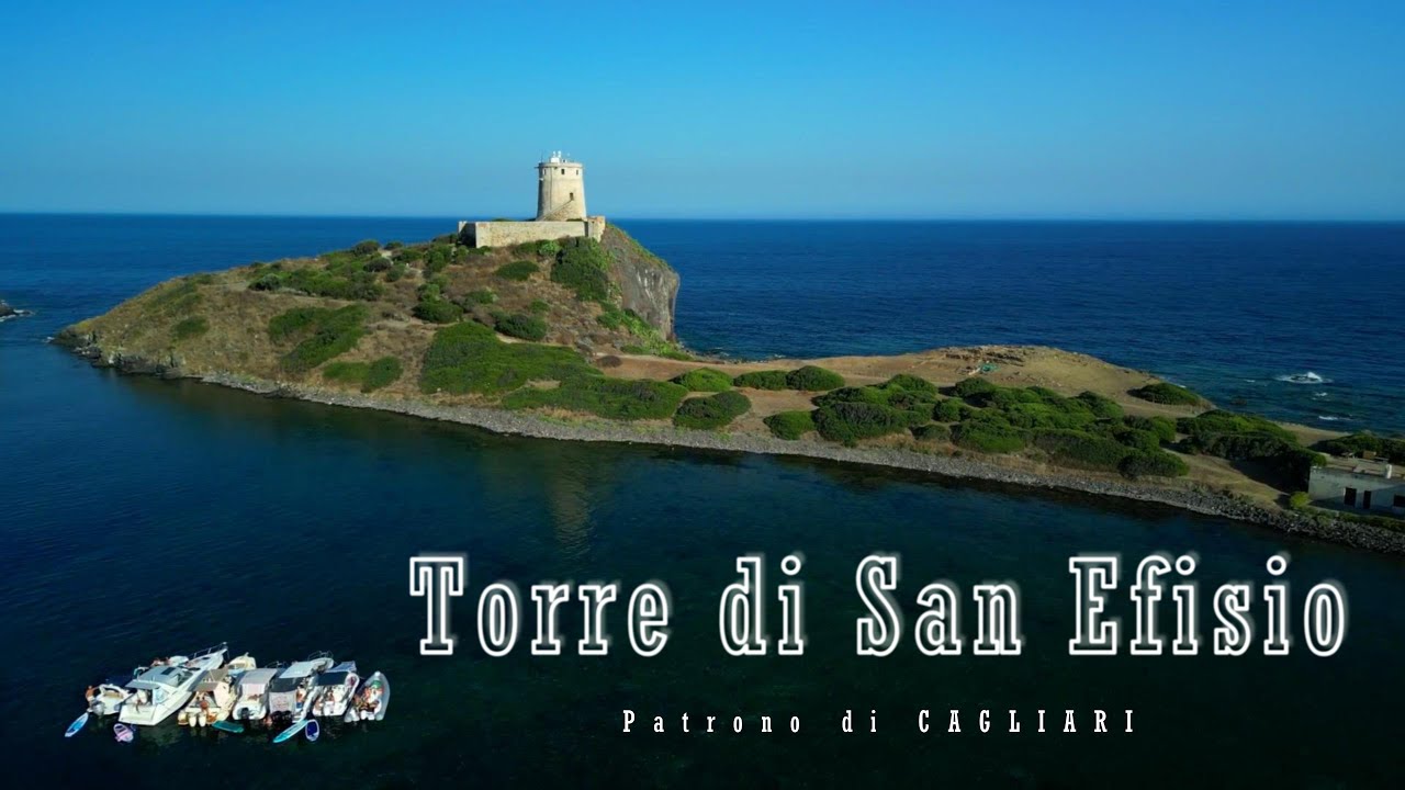 Torre di San Efisio con panoramica  Sardegna 4K Moda' feat Tazenda