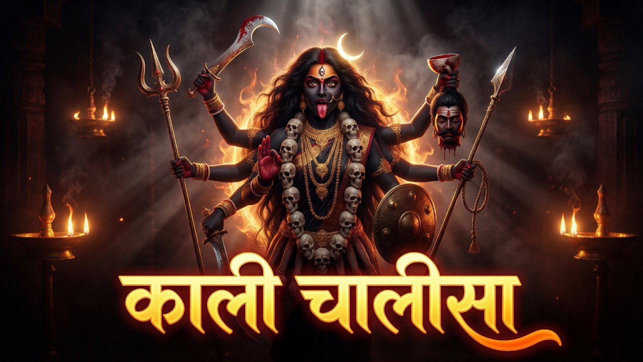 श्री काली चालीसा सम्पूर्ण पाठ | Kali Chalisa | Maa Kali Bhajan 2026