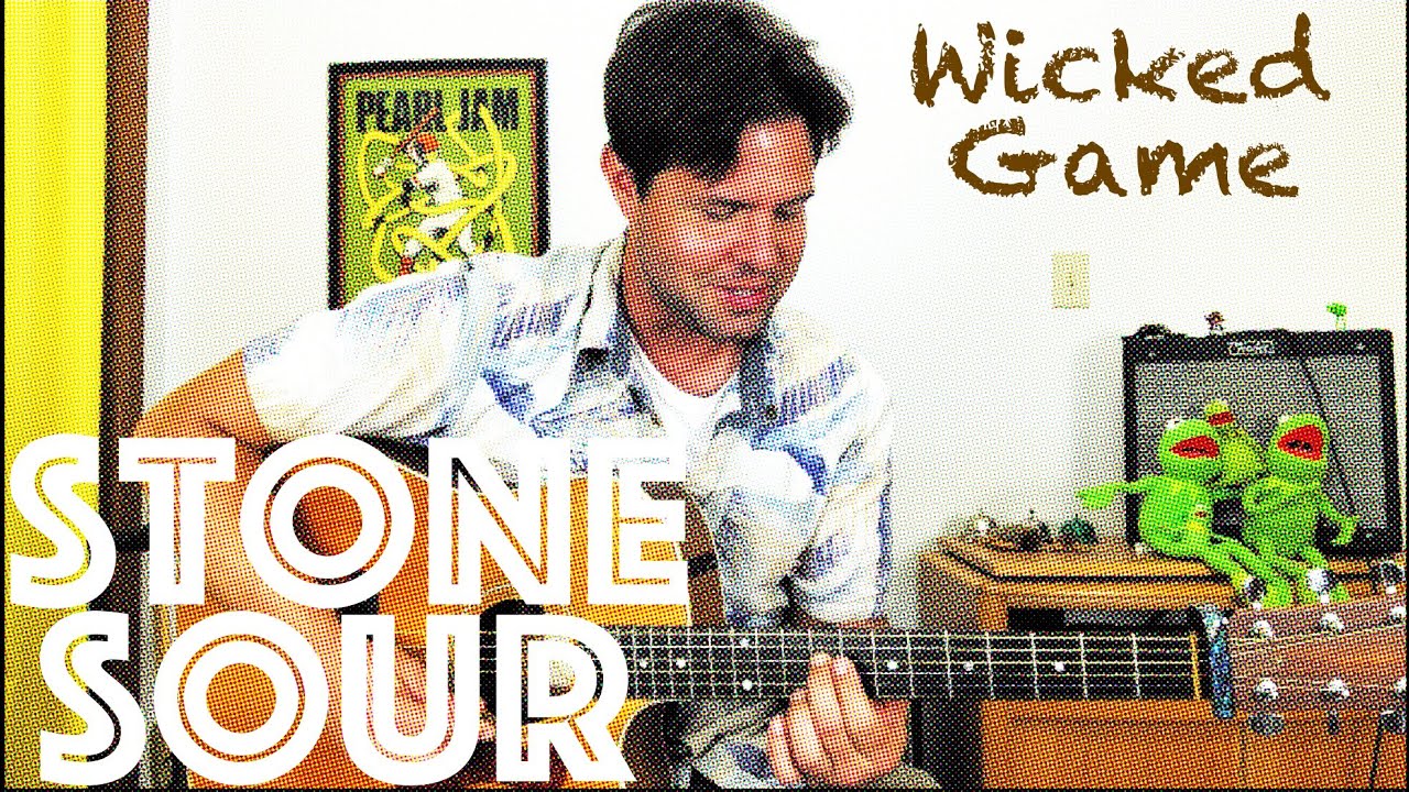 Guitar Lesson: How To Play Stone Sour's Rendition of Wicked Game by Chris Isaak