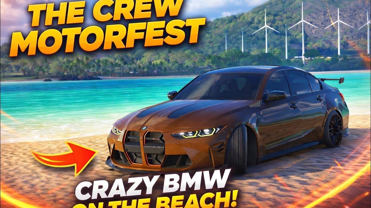 BMW M3cs | Beach Cruise in The Crew Motorfest |