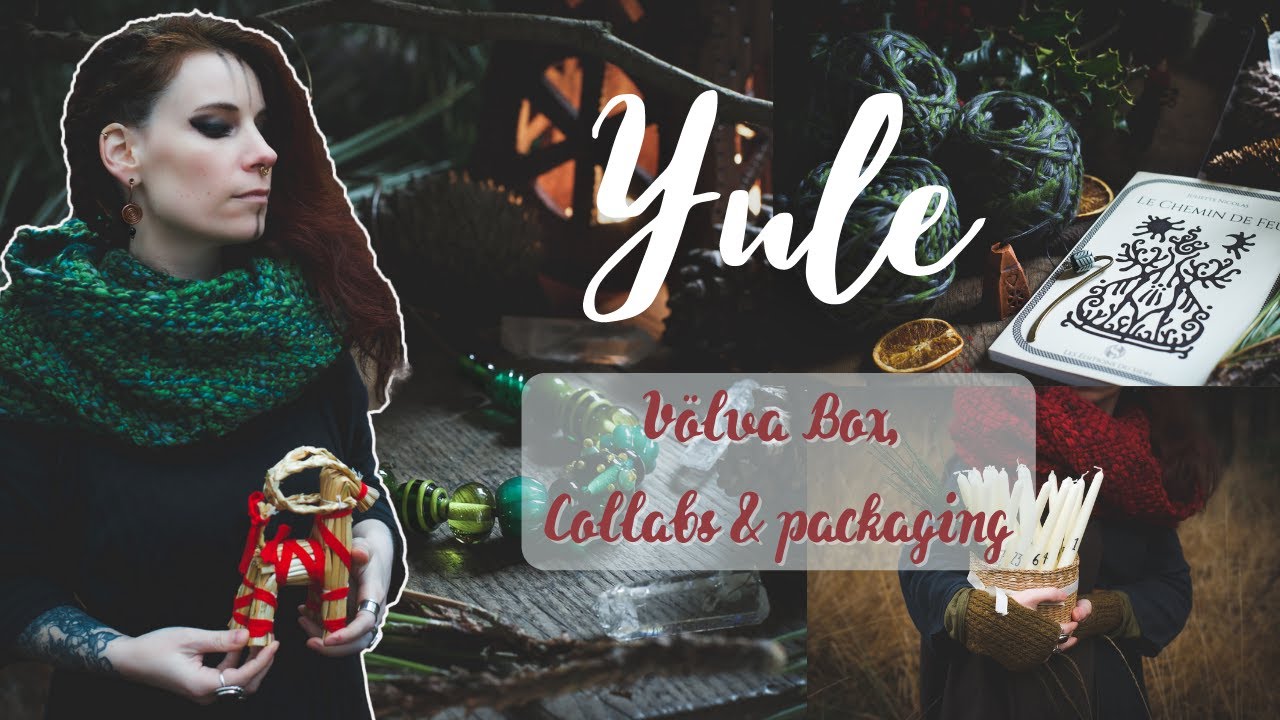 Préparation de Yule, le Solstice d'hiver - ATELIER VLOG #4