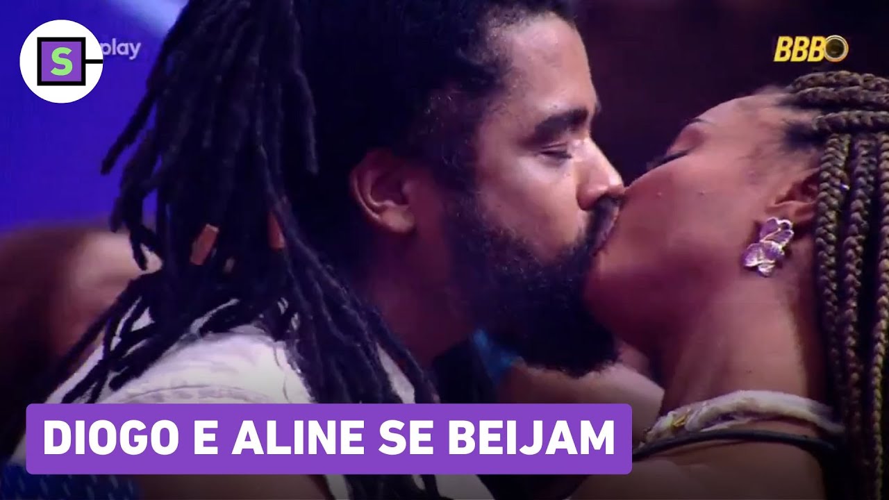 BBB 25: Diogo Almeida e Aline SE BEIJAM e protagonizam o PRIMEIRO BEIJO da edi&ccedil;&atilde;o! veja o v&iacute;deo