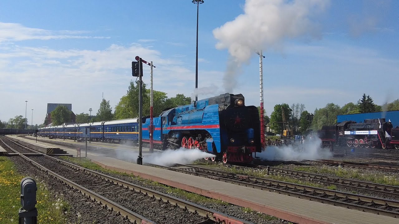 02.06.2024г. Парад паровозов в Сортавале