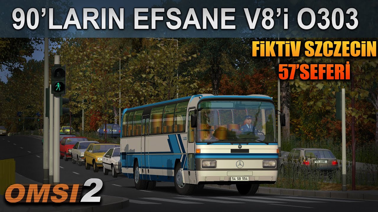 90`LARIN EFSANE OTOBÜSÜ | MERCEDES O303 | OMSİ 2 Fiktiv Szcein