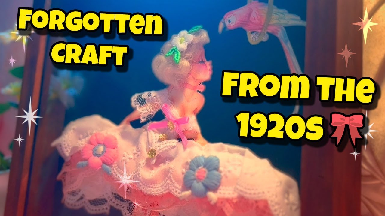 New Craft Unlocked: Making 1920s Ribbon Dolls!