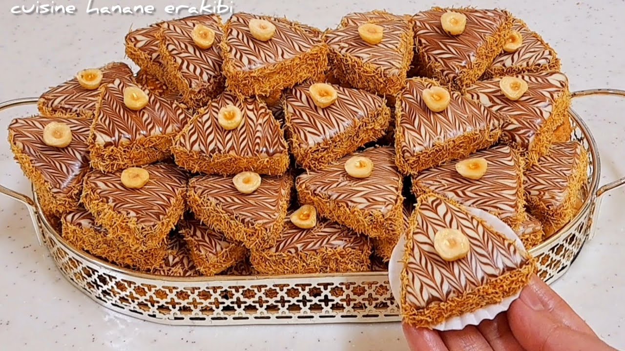 حلوة العشر دقائق سهلة وسريعة إقتصادية بكمية كثيرة بمكونات بسيطة حضريها فرمشة عين😇
