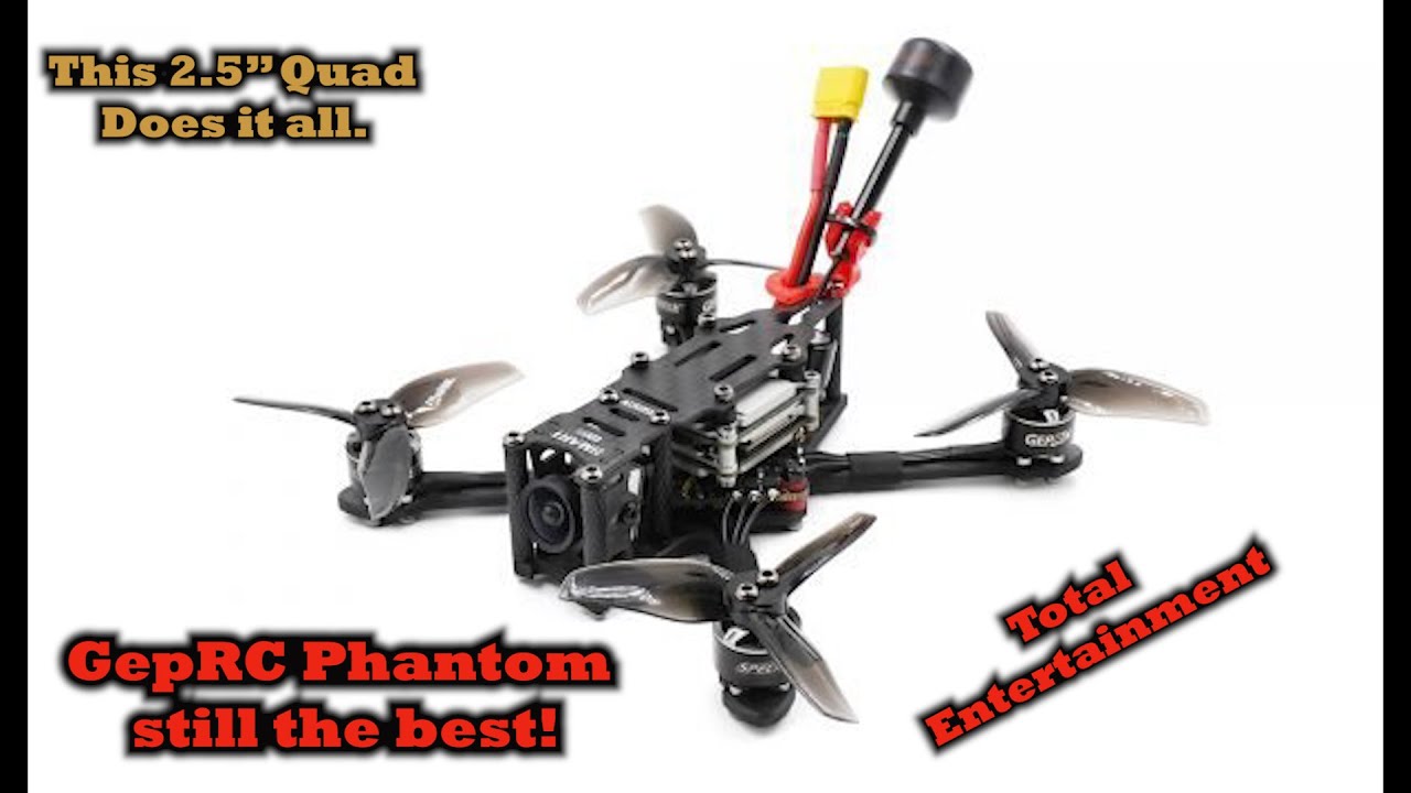 GepRC Phantom still the best city park drone.  It's like therapy.
