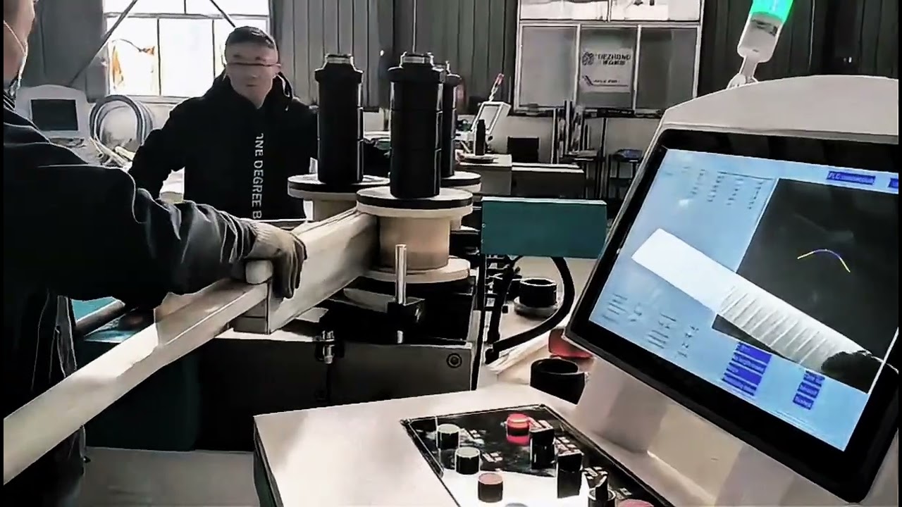 Roll Bending Machine For Metal Pipes 