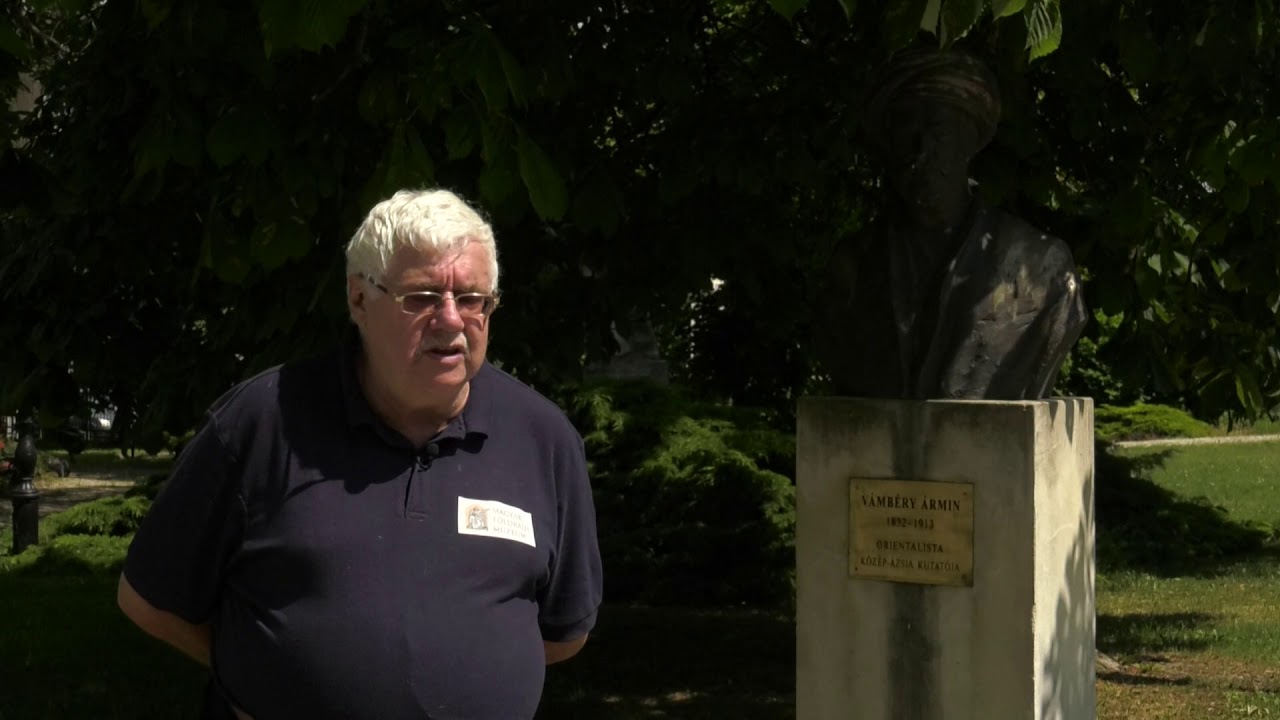 A Magyar Földrajzi Múzeum szoborparkja 12 mfm szobrok vambery armin