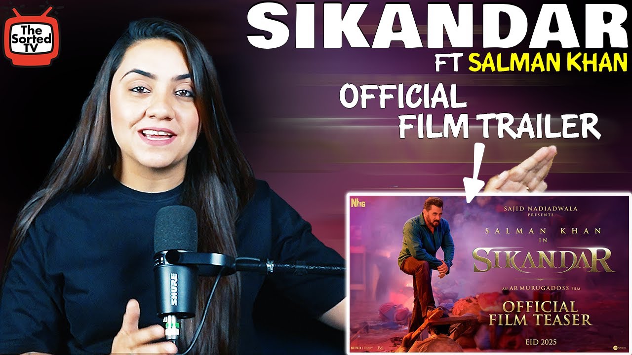 SIKANDAR Official Film Trailer - Salman Khan, Rashmika | The Sorted Reviews