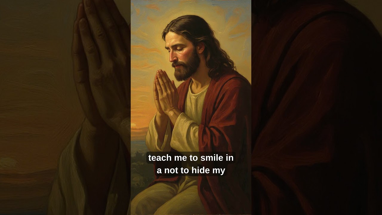 Lord, please teach me to smile in the midst of difficulties  