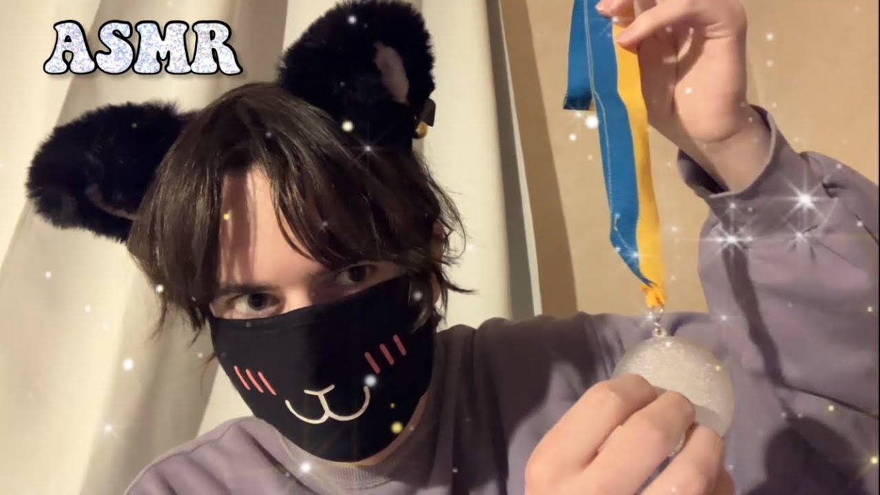 ASMR: Tapping on a silver medal 🥈✨