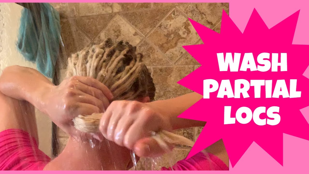 How to wash Partial Dreadlocks | The BEST shampoo