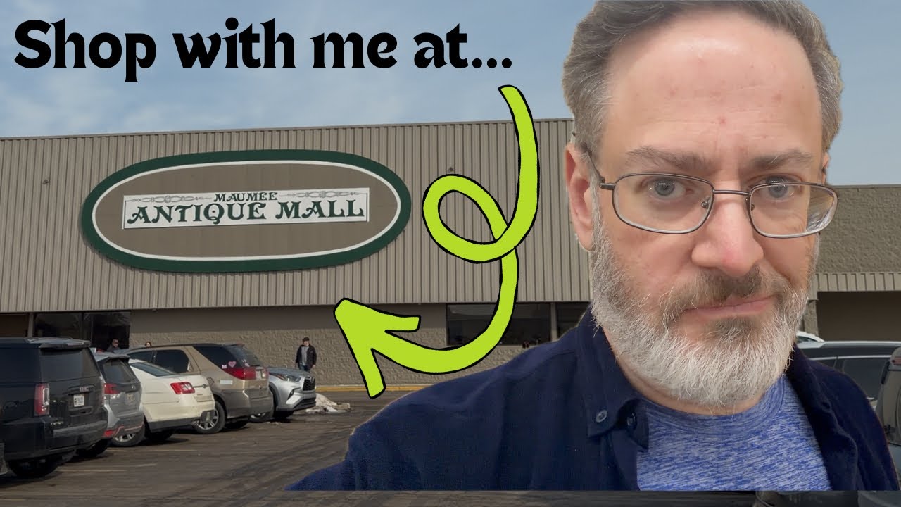 Вместе со мной совершите покупки в антикварном магазине Maumee Antique Mall (штат Огайо), чтобы у...