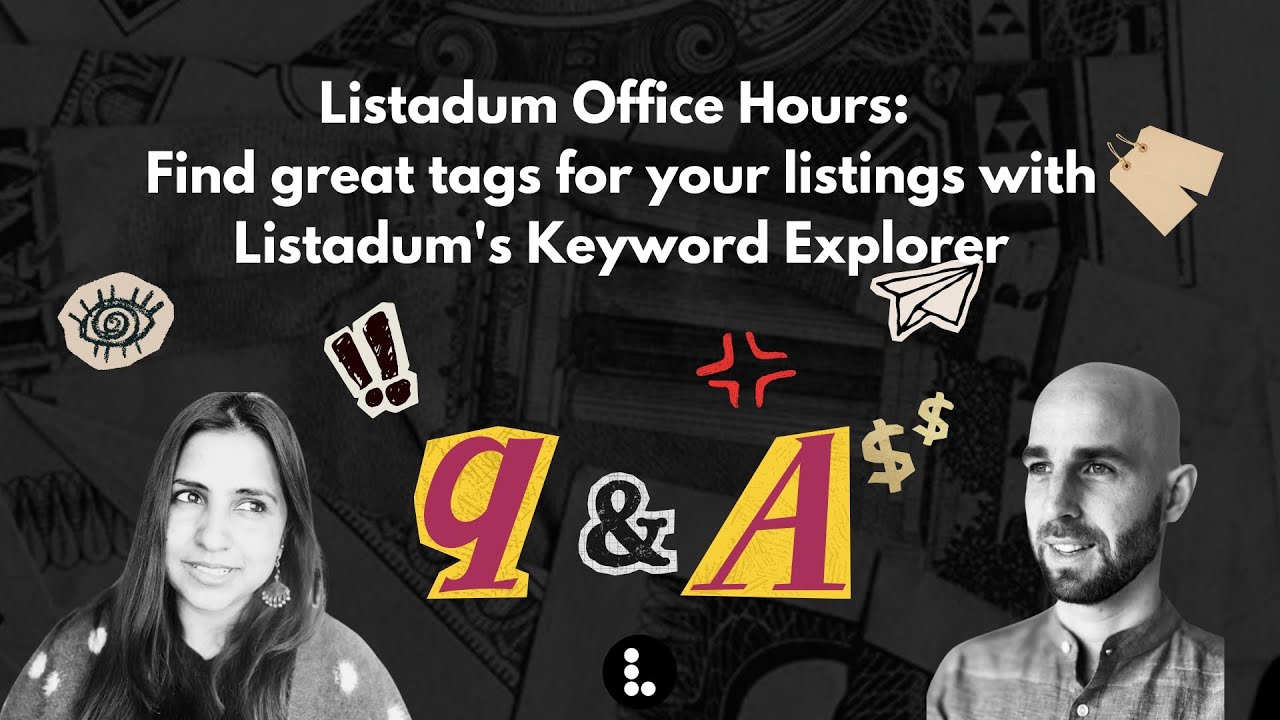 Find great TAGS for your listings with Listadum's Keyword Explorer