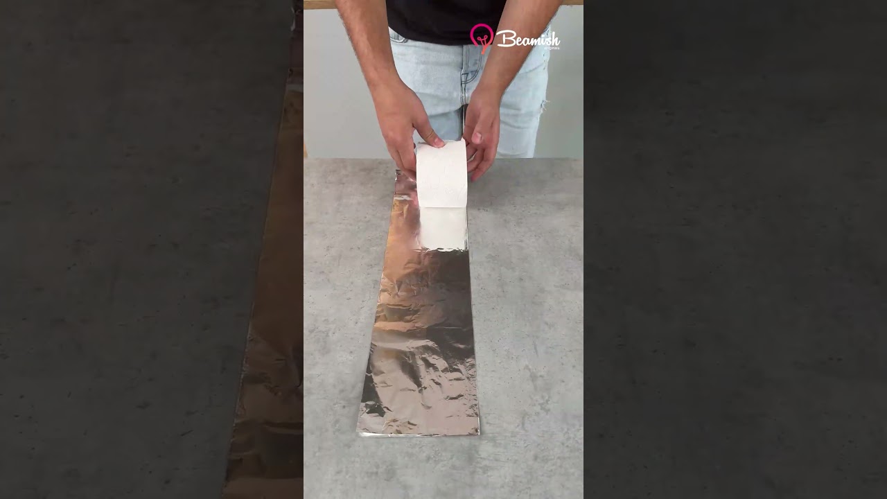Zr&oacute;b własne foremki z folii aluminiowej 🧻 #aluminium #folia #sztuczki #sprytne