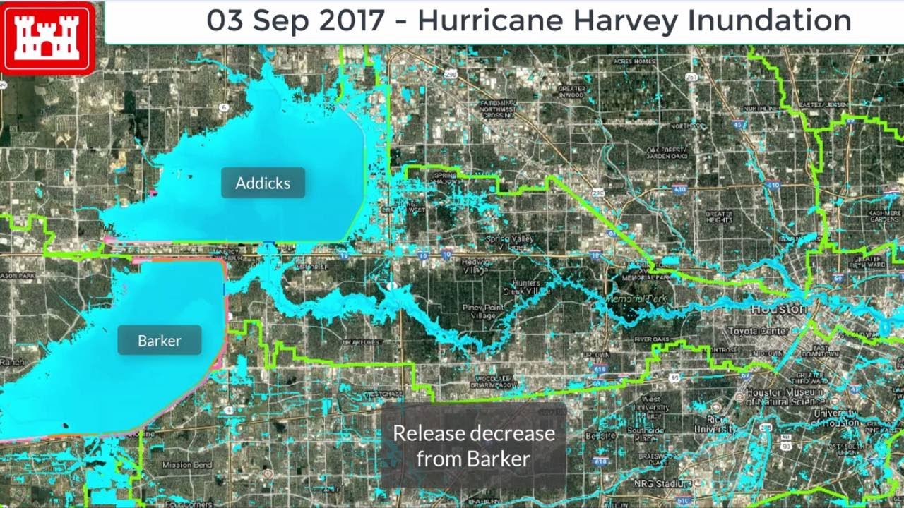 Army Corps of Engineers reduces release from Addicks, Barker reservoirs