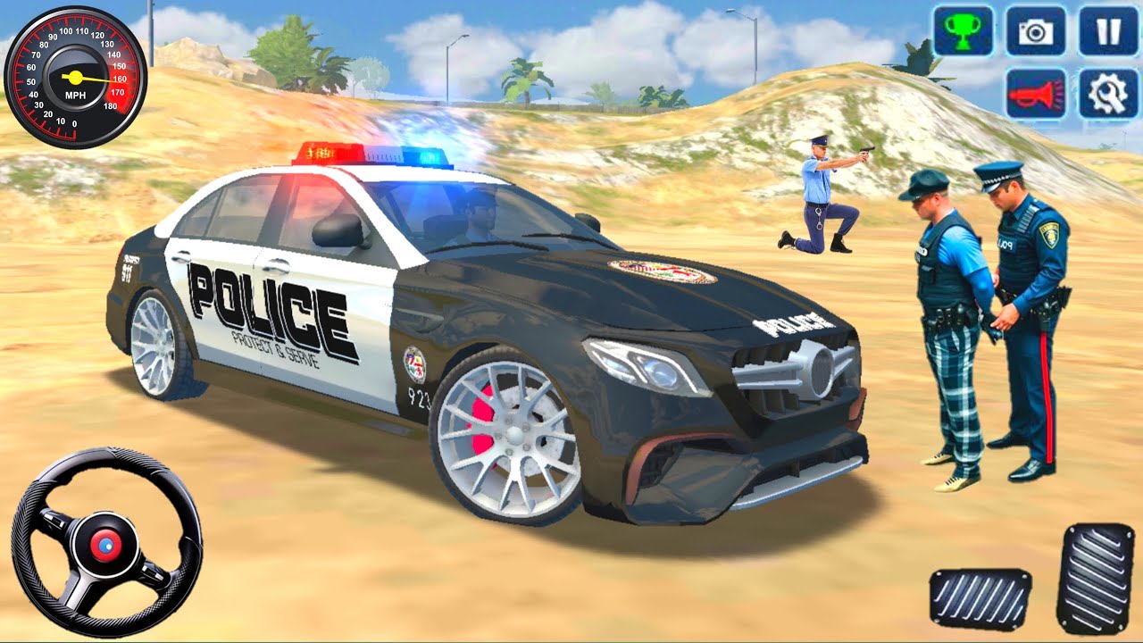 Police Car Driving Chase Simulator 3D - Real Multi-Storey Cars Driver - Android GamePlay