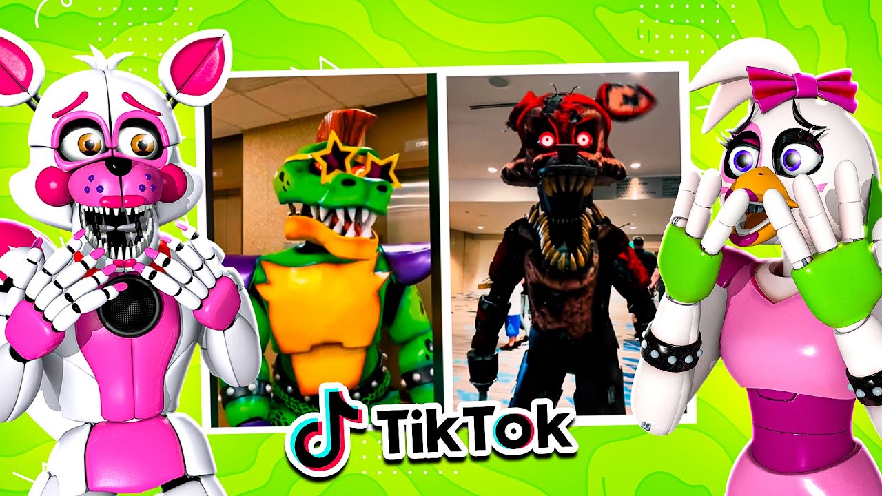 Reacting To AMAZING FNAF Cosplays On TikTok With Glamrock Chica