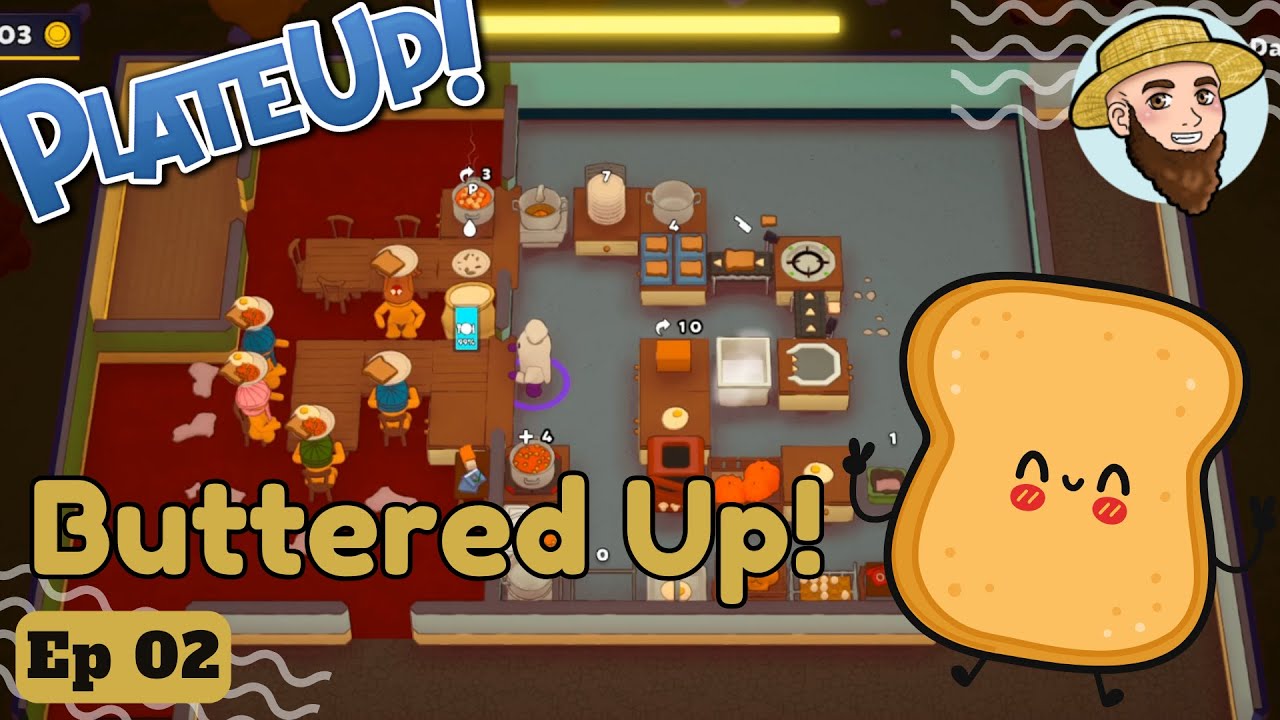 Buttered Up! - Autumn + Community - Solo Play PlateUp! I Part 02 #toast #theontariogardener #plateup