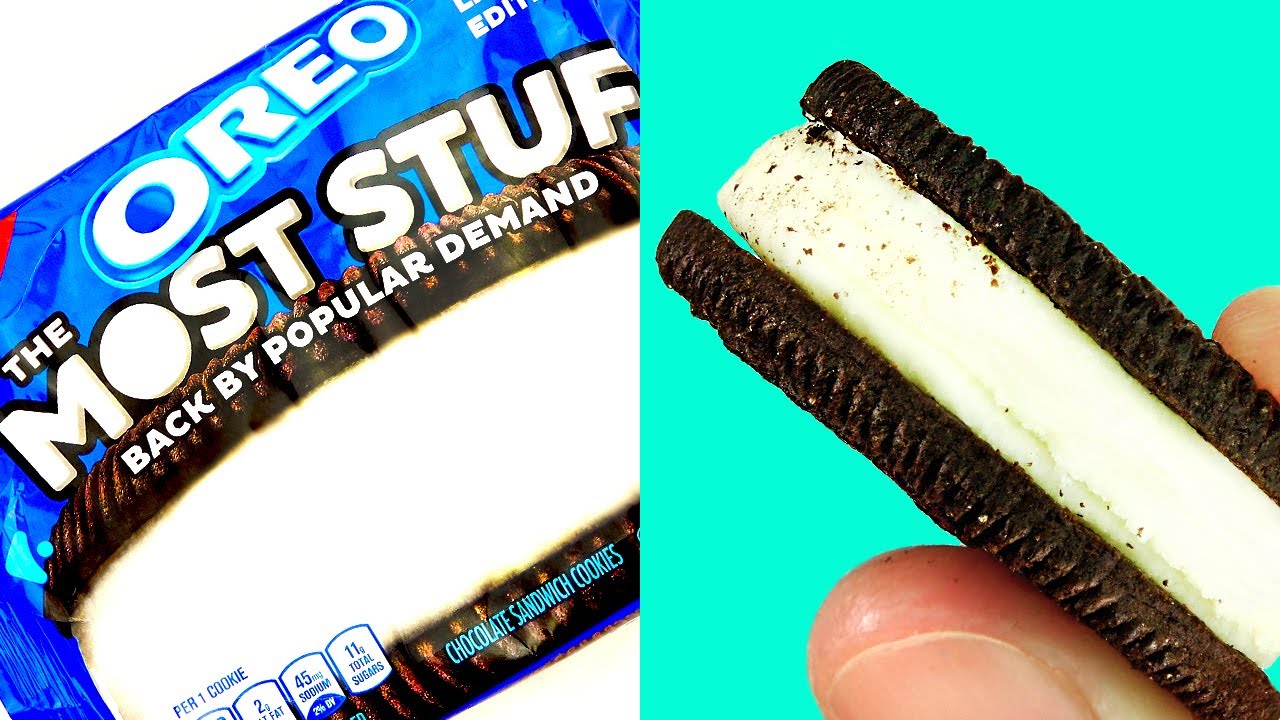 OREO THE MOST STUF Limited Edition Chocolate Sandwich Cookies / Let's see what's inside! / Target