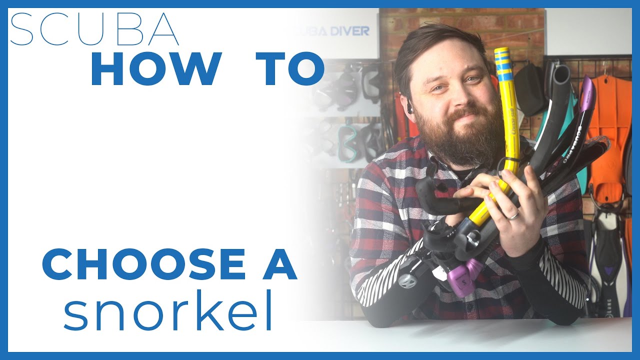 Как выбрать правильную трубку для подводного плавания #scuba #snorkel