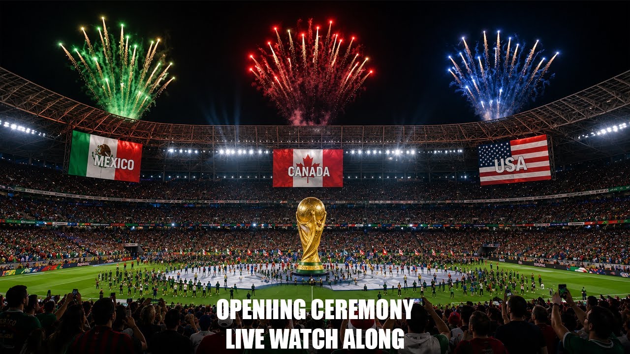 🔴LIVE: FIFA World Cup 2026 Opening Ceremony | LIVE WATCH ALONG