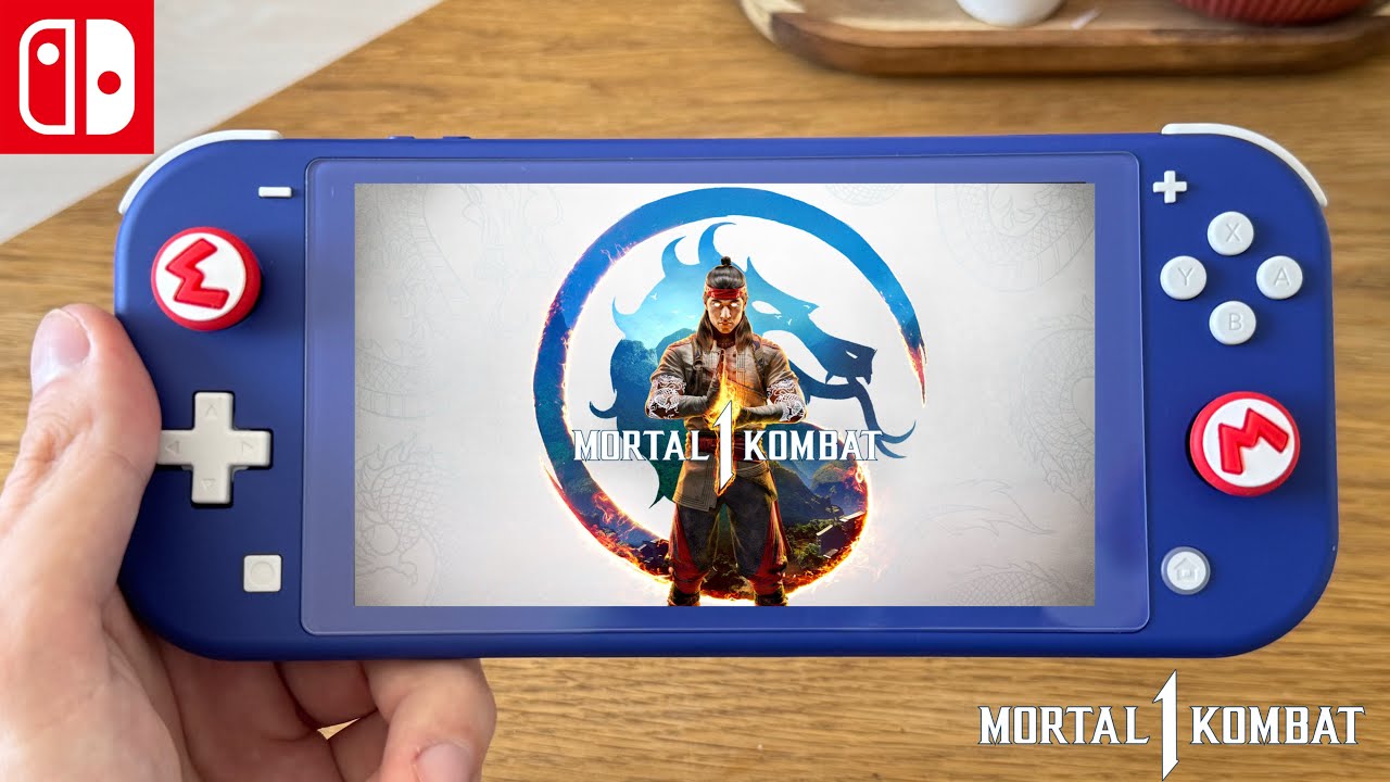 Mortal Kombat 1 Nintendo Switch Lite Gameplay
