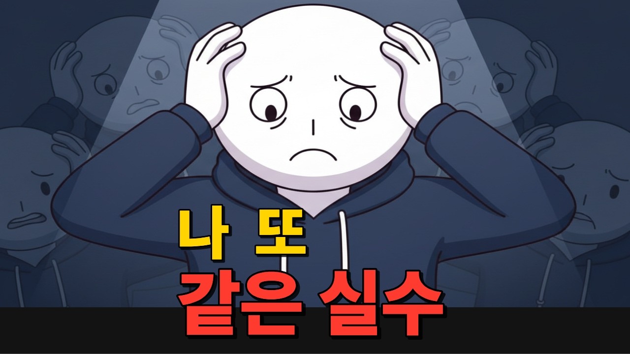 왜 나는 항상 같은 실수를 반복할까