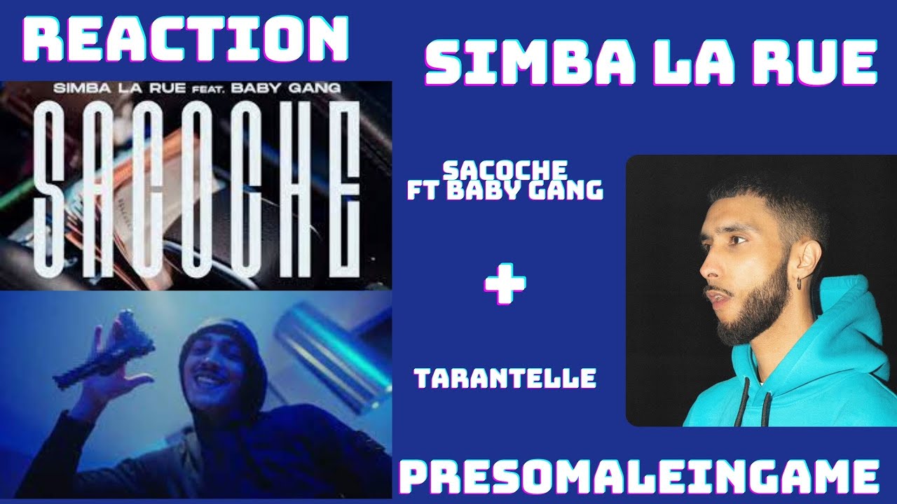 SIMBA LA RUE - Tarantelle e Sacoche REACTION | Questo ragazzo è una minaccia