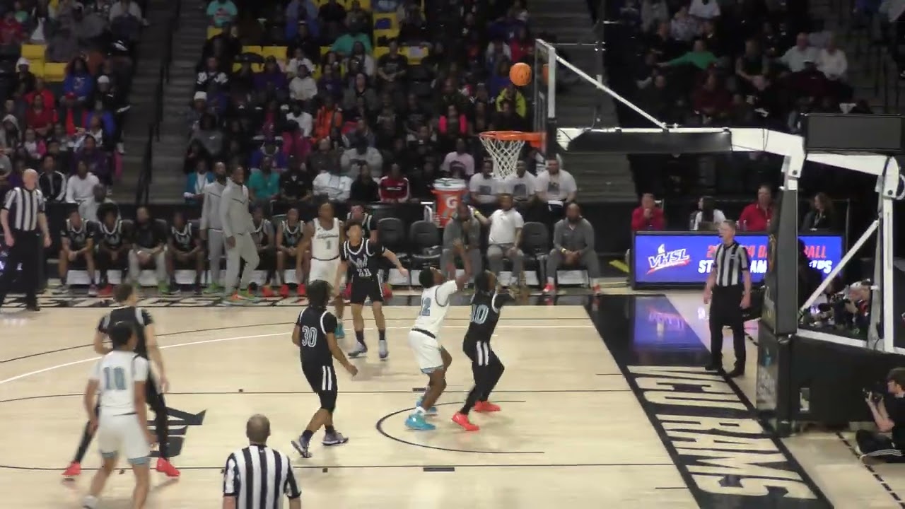 L.C. Bird vs Woodside HS 2024 VHSL State Championship Game Varsity Boys' Basketball March 9th, 2024