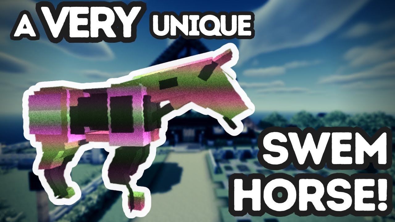 Breeding my RARE swem horse - Minecraft SWEM RRP