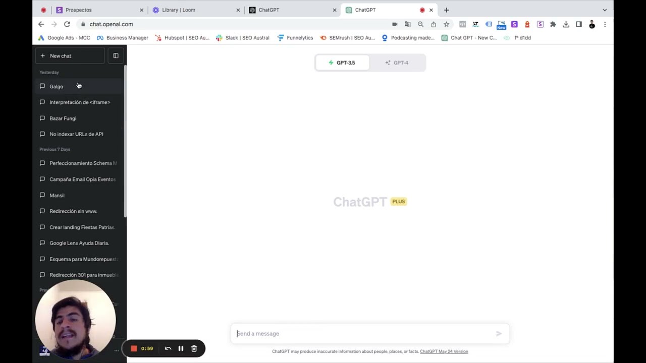 7- Redacción de email: Introducción a Chat GPT