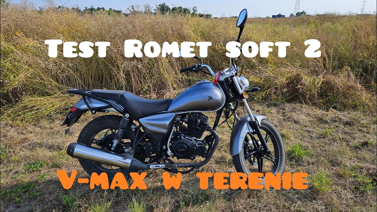 ROMET SOFT CHOPPER 2 V-MAX TEST W TERENIE
