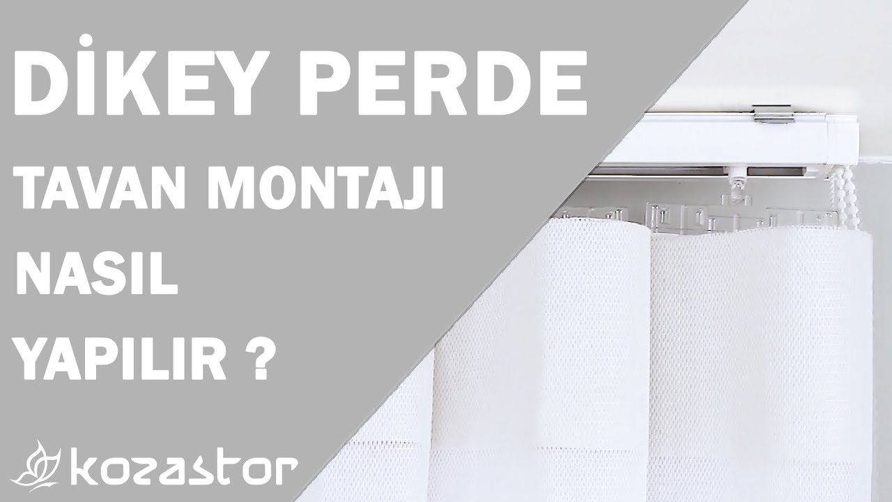 Dikey Tül Perde Montajı Nasıl Yapılır ?